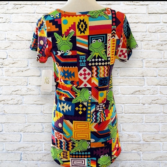 NWT Disney LulaRoe Kermit The Frog Classic T XS - Picture 3 of 7
